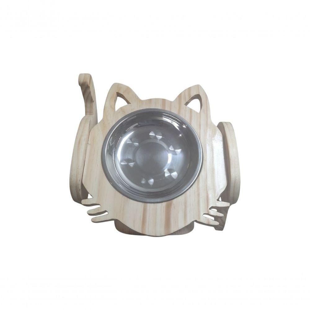 Comedouro Cara De Gato