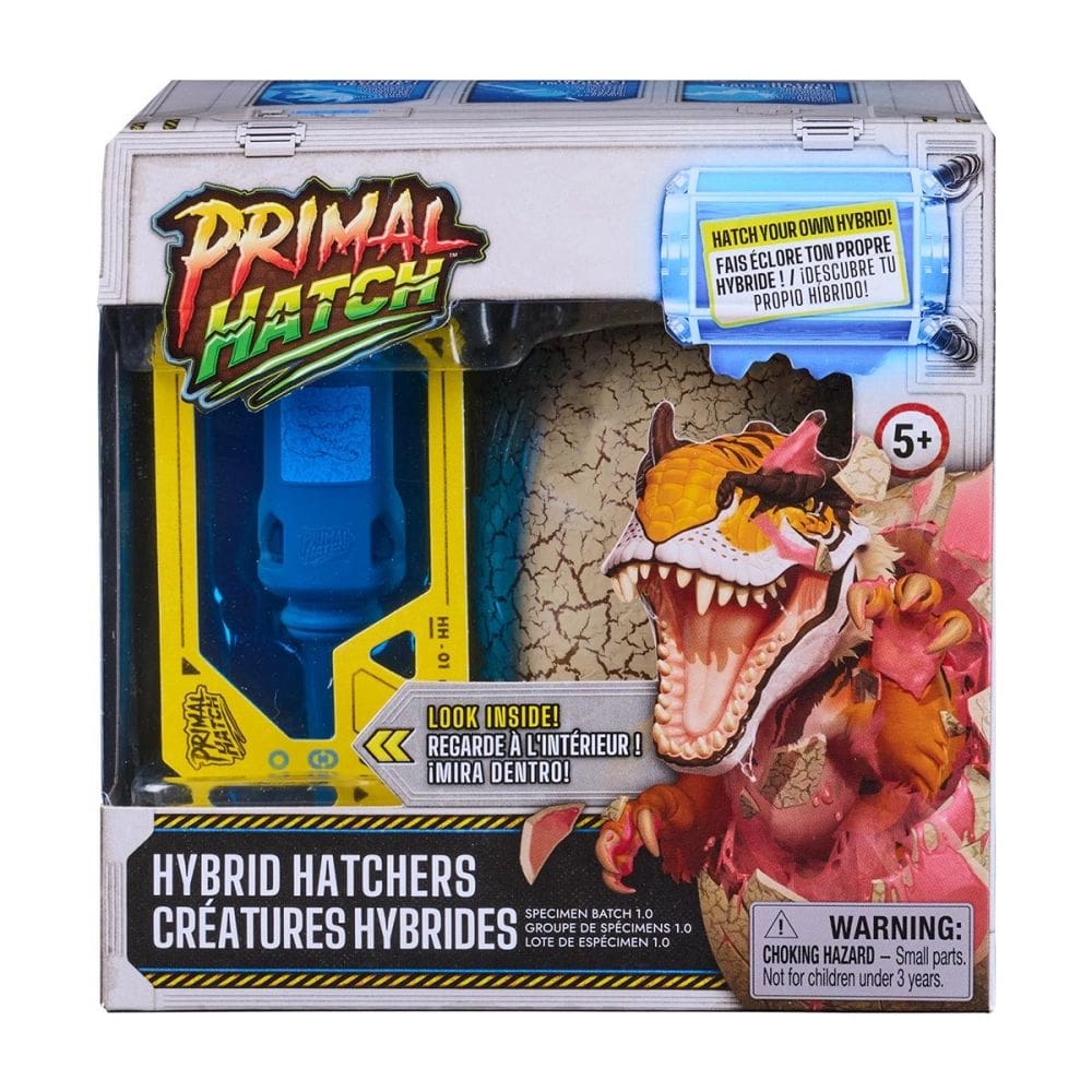 Primal Hatch - Ovo Com Boneco Dinossauro Hibrido Surpresa 5001
