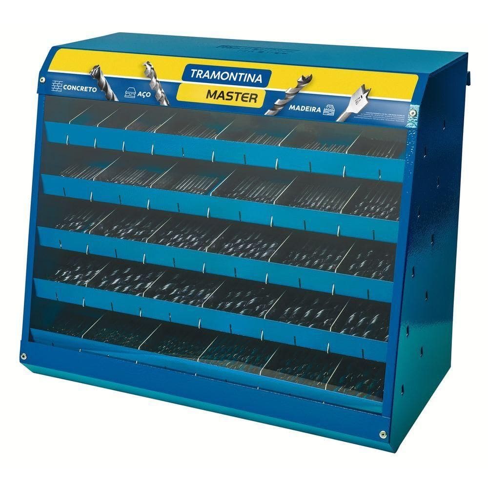 Display Com Brocas Tramontina Master 400 Peças