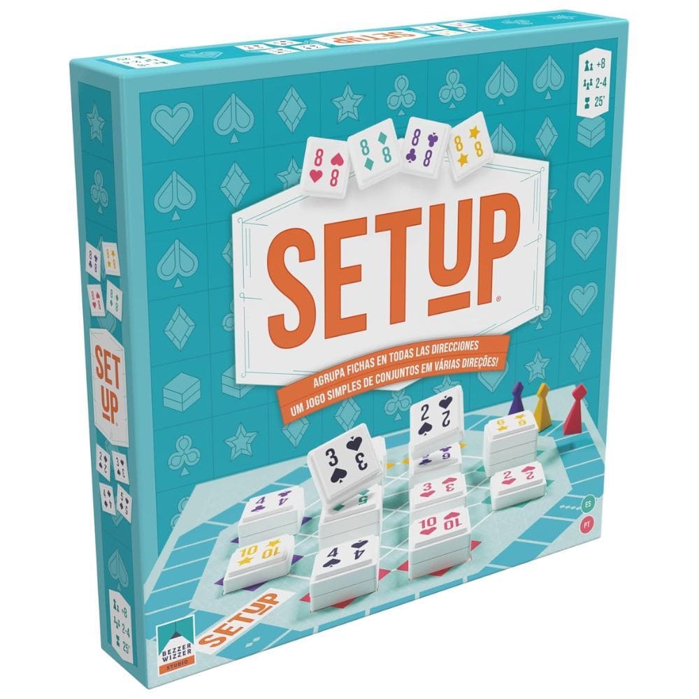 SETUP Jogo de Tabuleiro Asmodee Galápagos