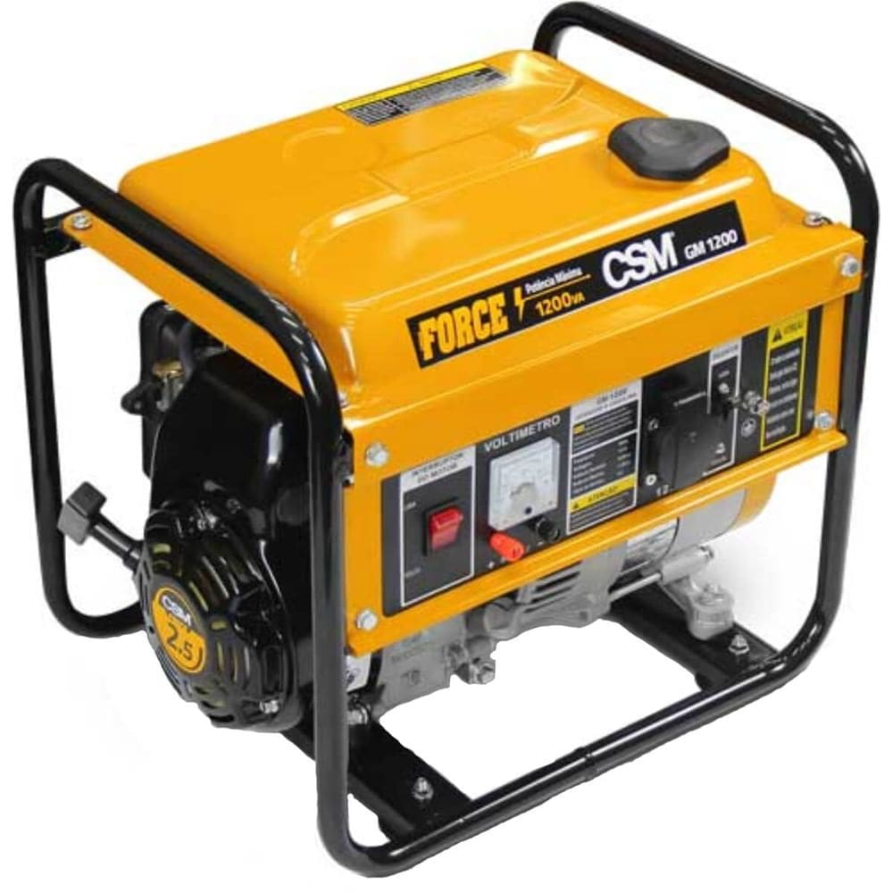 Gerador Portátil GM1200 4 Tempos Monofásico 220 Volts - 40144401 - CSM