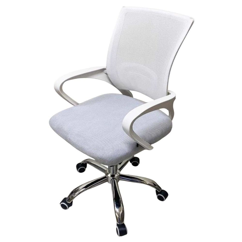 Cadeira Estudo Trabalho Giratoria Ergonomica Altura Ajustavel Confortavel Casa Quarto Apoio Braços