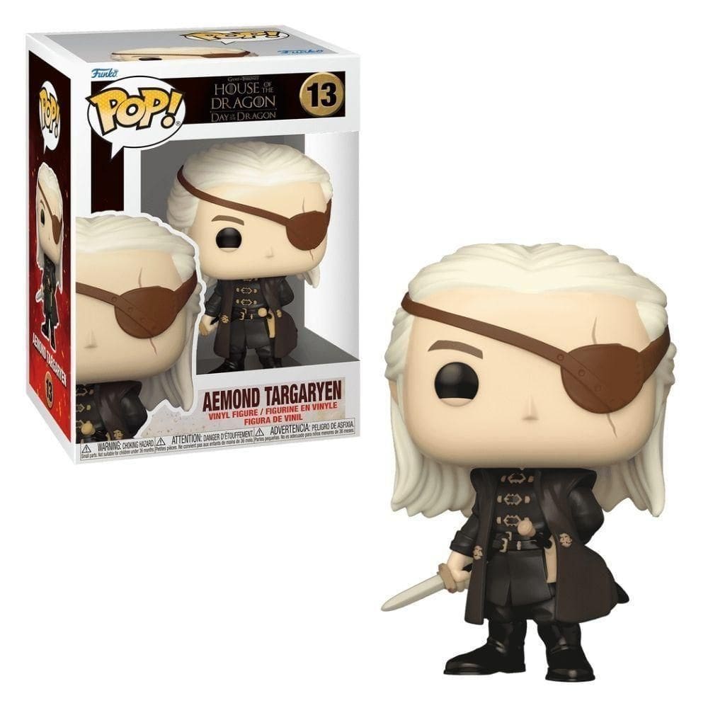 Boneco Funko Pop! A Casa Do Dragão - Aemond Targaryen