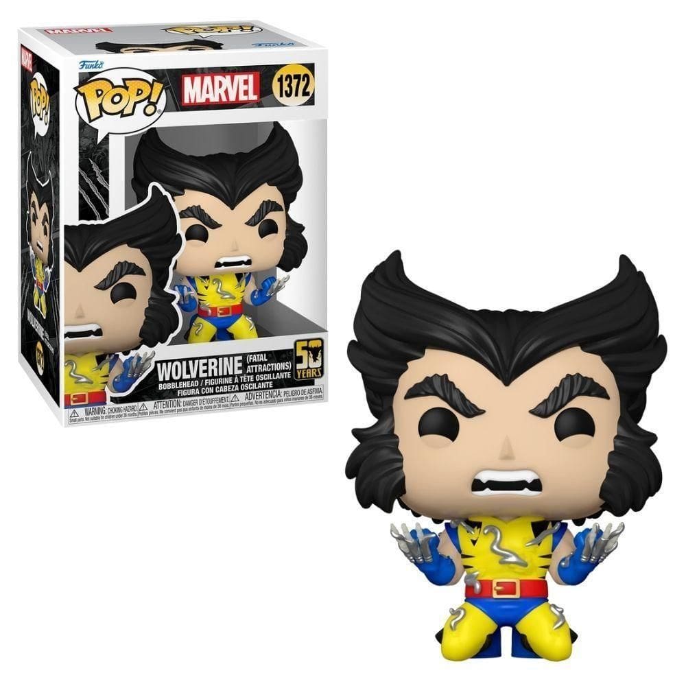 Boneco Funko Pop! Marvel - Wolverine 50 Anos - Wolverine (fatal Attractions)