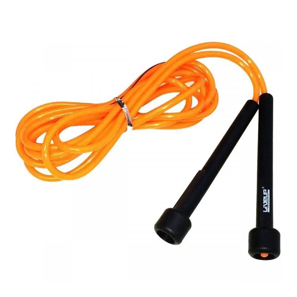 Corda de Pular Silicone - Pilates Funcional Fitness Live Up [COR: LARANJA]