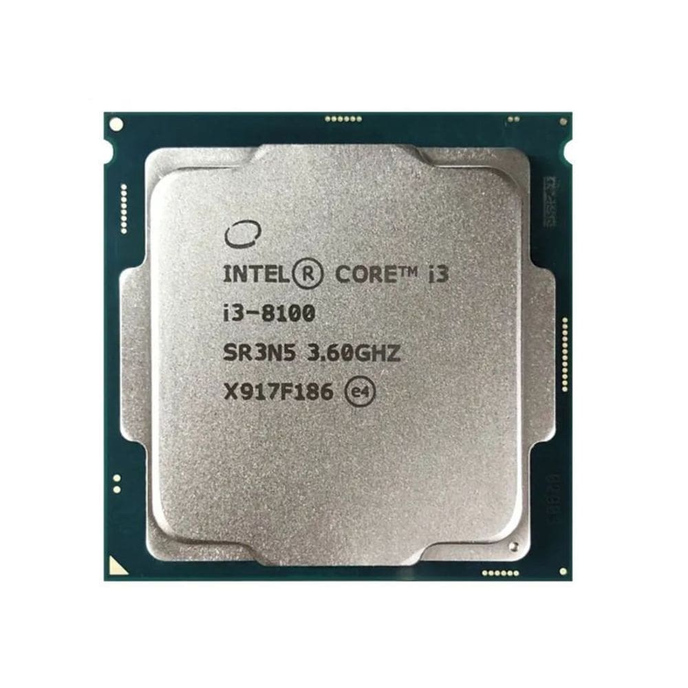 Processador Intel Core i3 81XX 3.6 1151