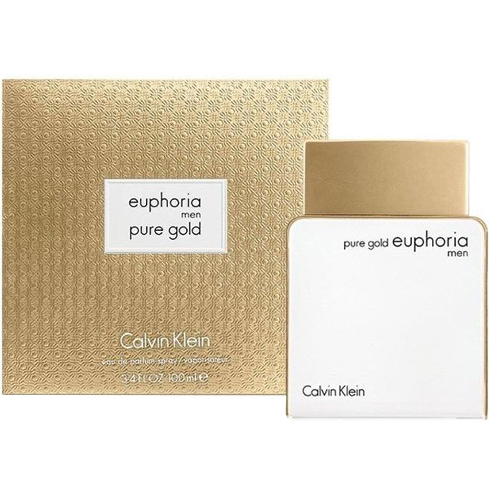 Perfume Pure Gold Euphoria Masculino Eau de parfum Calvin Klein 100ml