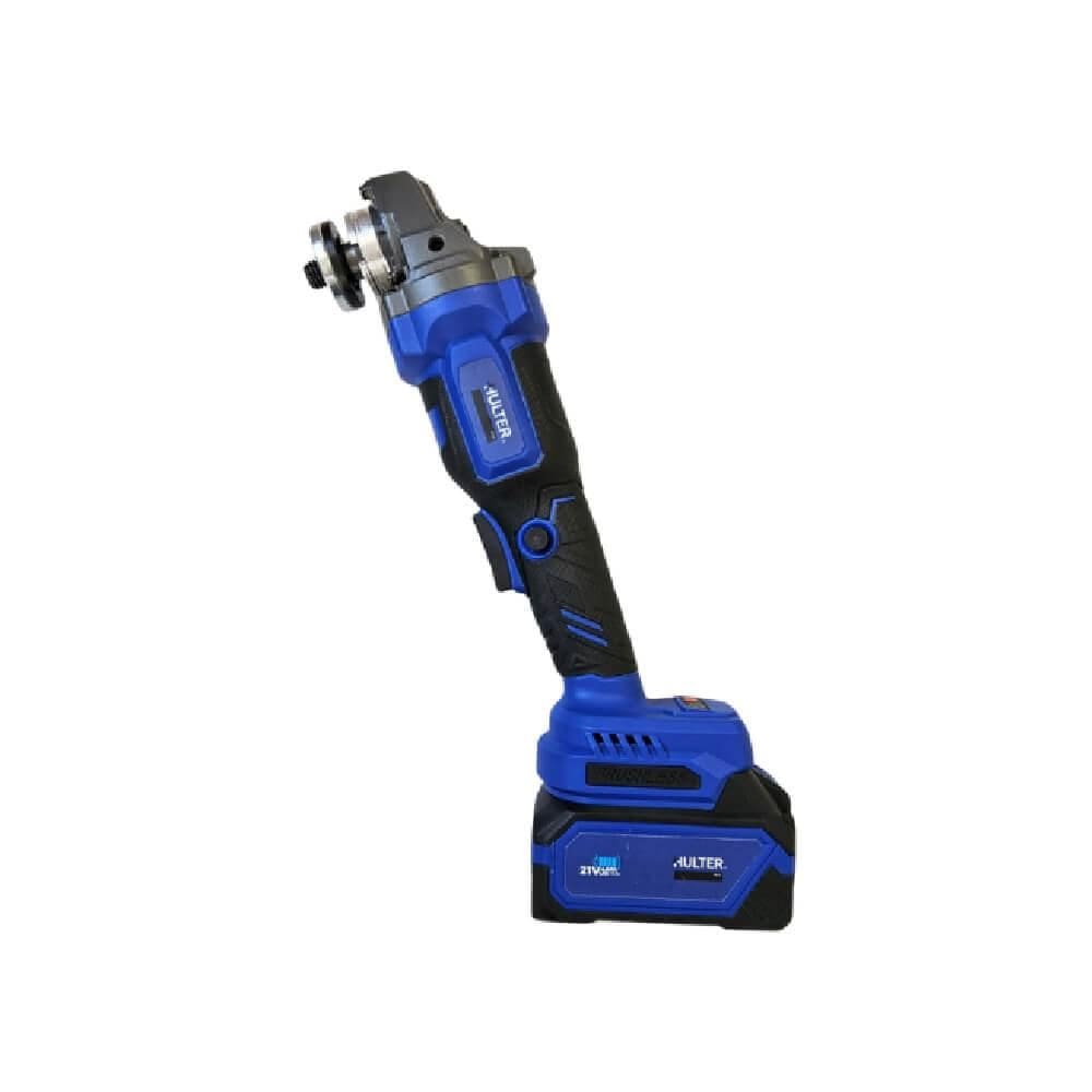 Esmerilhadeira Profissional à Bateria 21V 115mm Hulter Pro HT1CAG107MF