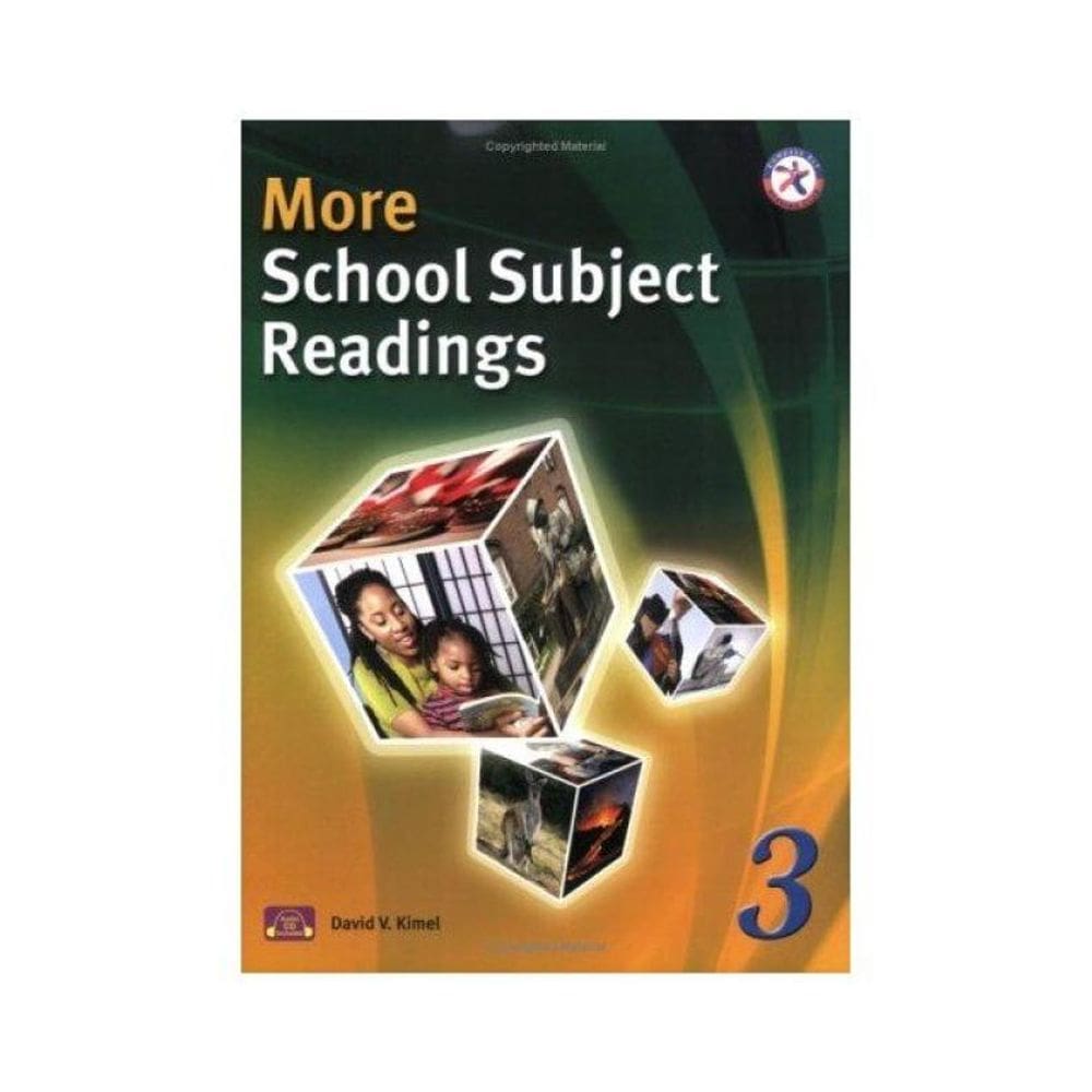 More School Subject Readings 3 - Student Book With Audio Cd