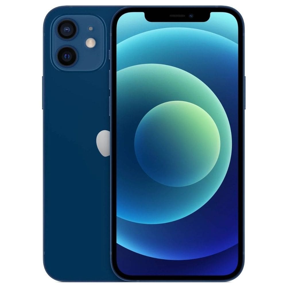 Usado: Iphone 12 Mini 128 GB Azul - Sem Face Id / Touch Id
