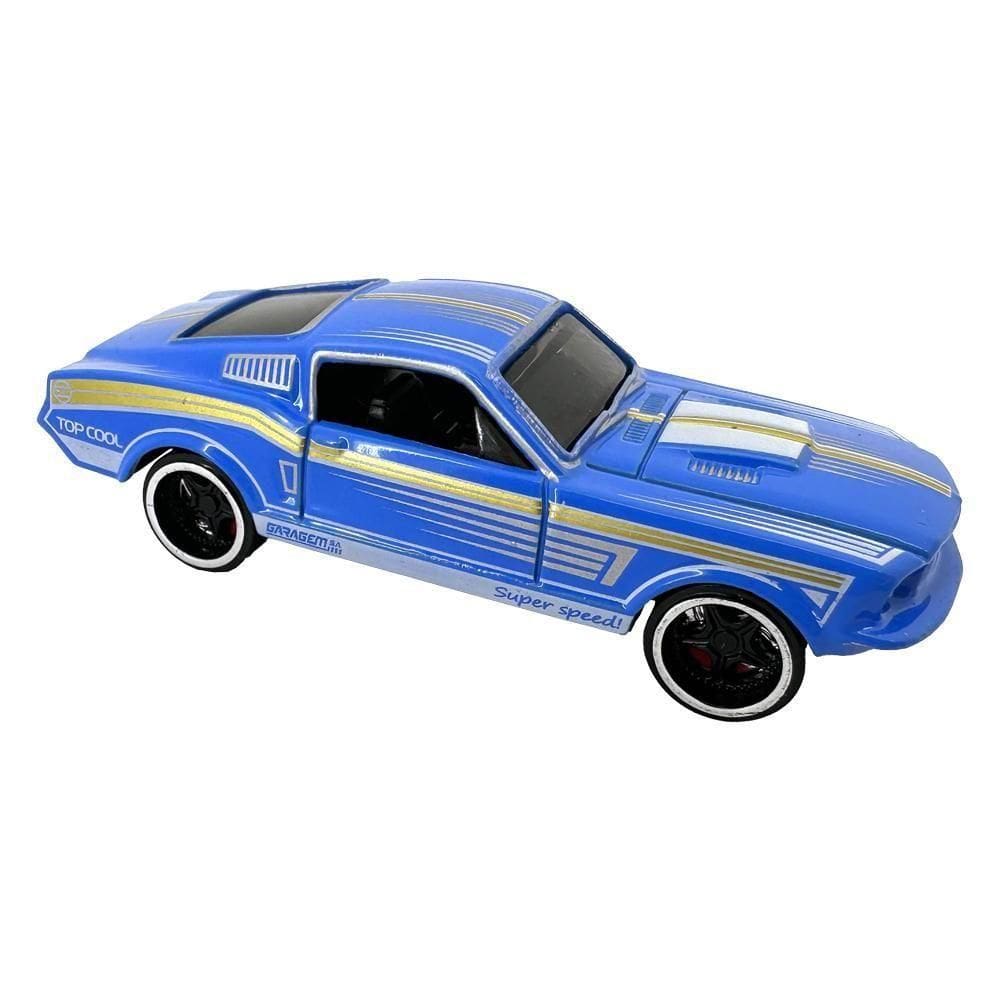 Mini Veículos Die Cast Garagem S.a. - Muscle Car Azul