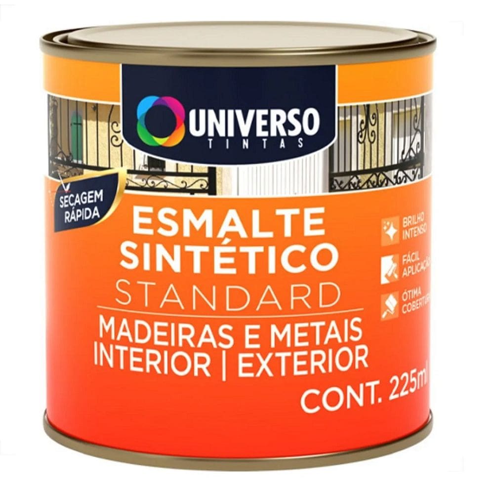 Esmalte Sintetico Brilhante 225ML Vermelho Universo