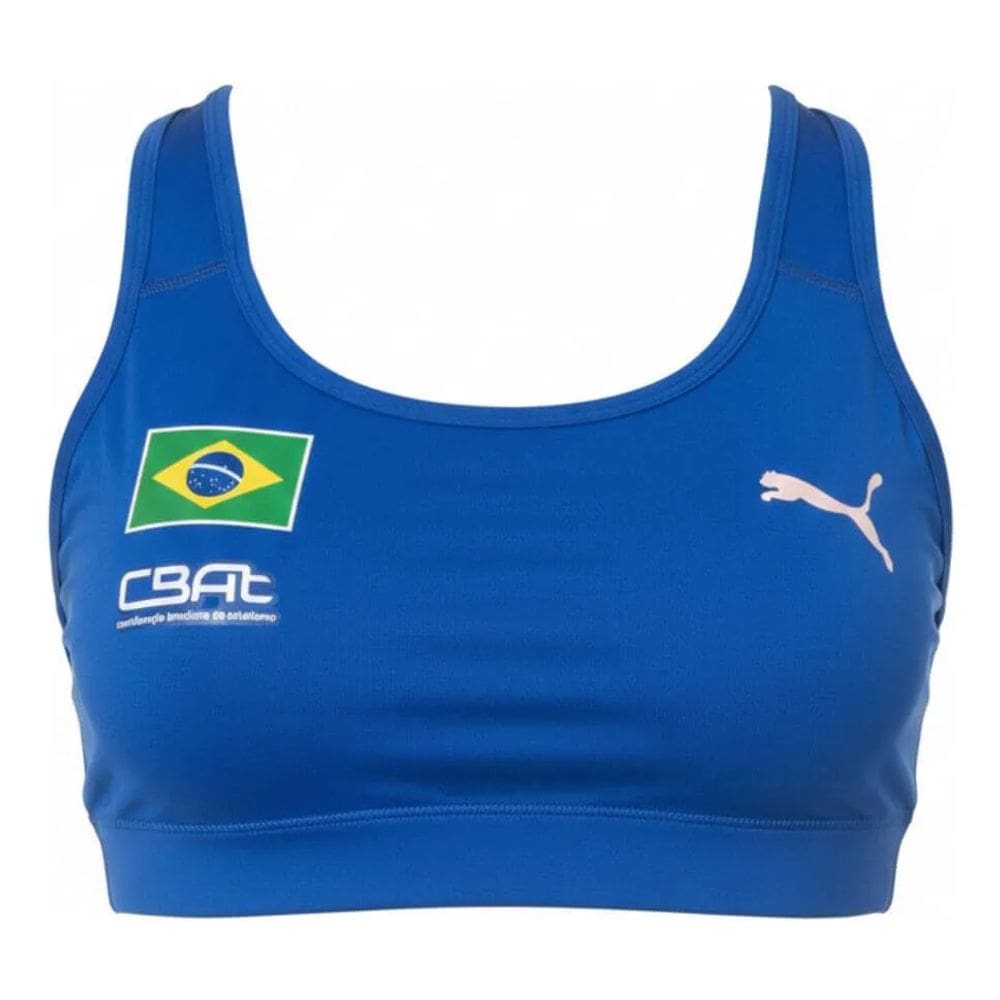 Top Com Bojo Brasil Puma Cbat Atletismo Competição 523941