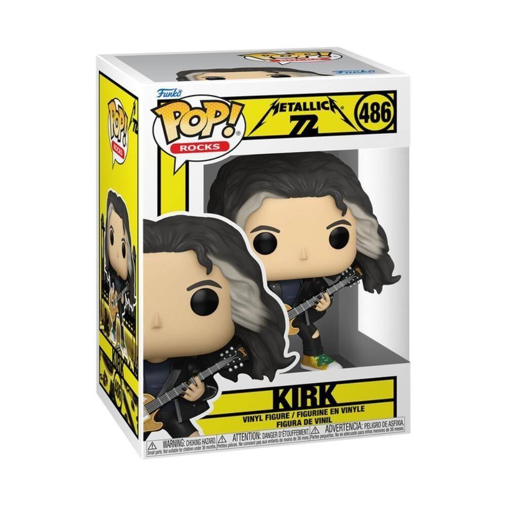 Boneco Funko Pop! Rocks Metallica - Kirk | Casas Bahia