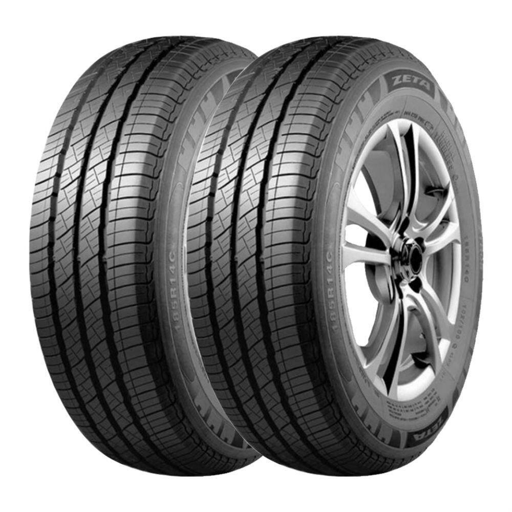 Pneu Zeta Ztr08 195/ R14 106/104r - 2 Unidades