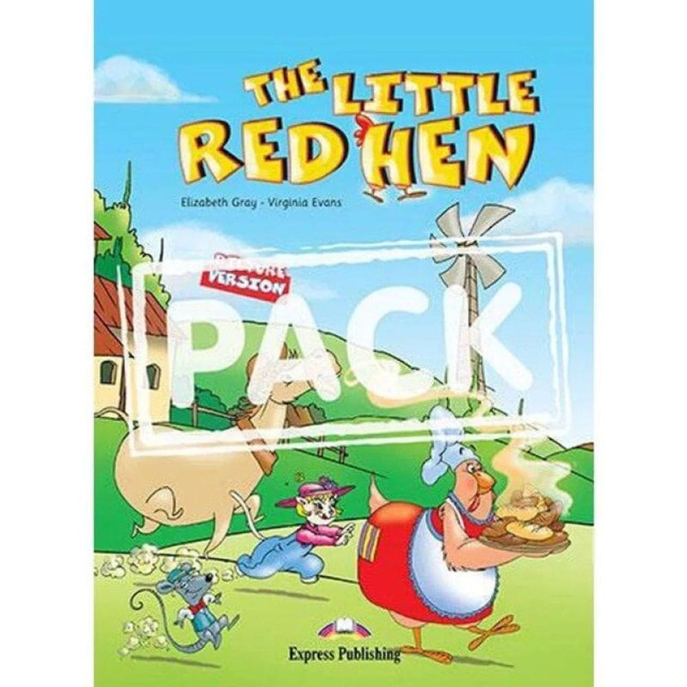 Little Red Hen, The - Reader With Audio Cd And Dvd Ntsc
