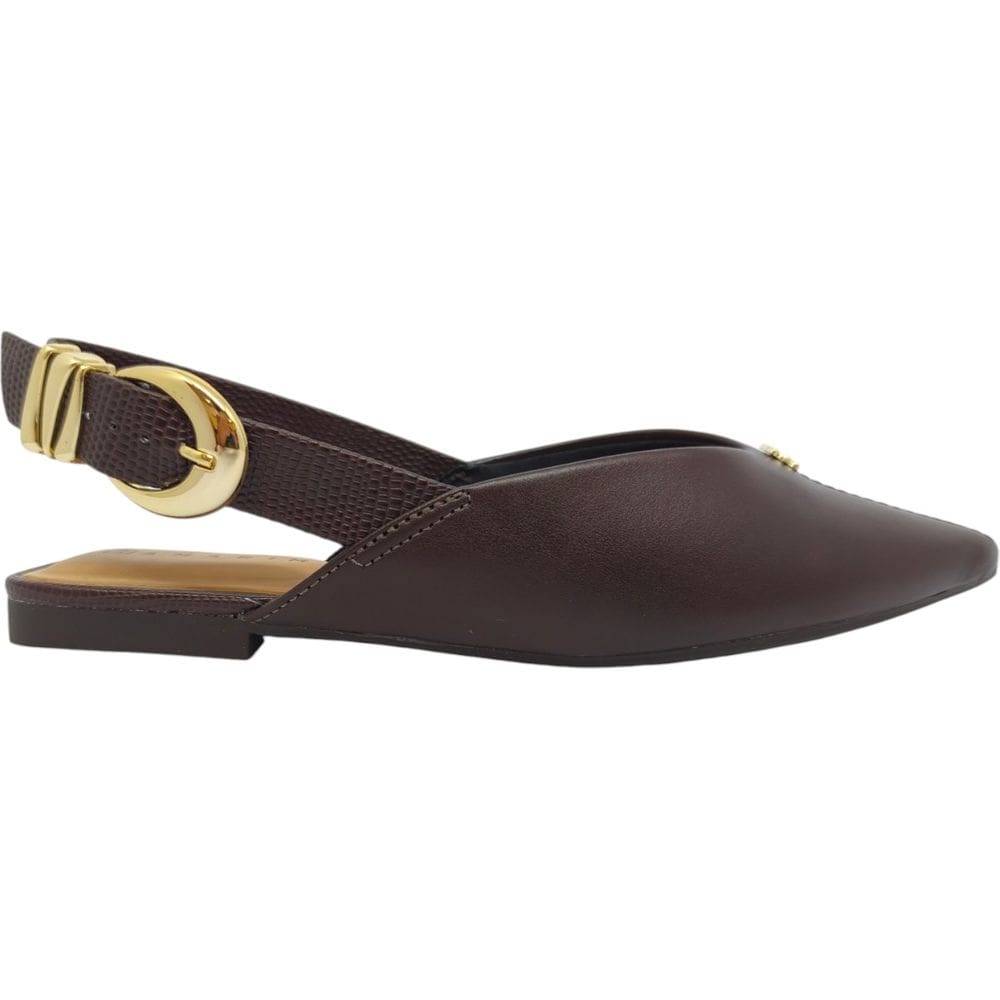 Sapato Scarpin Feminino Casual Dia a Dia Passeio Trabalho Bico Fino Ramarim 2610131