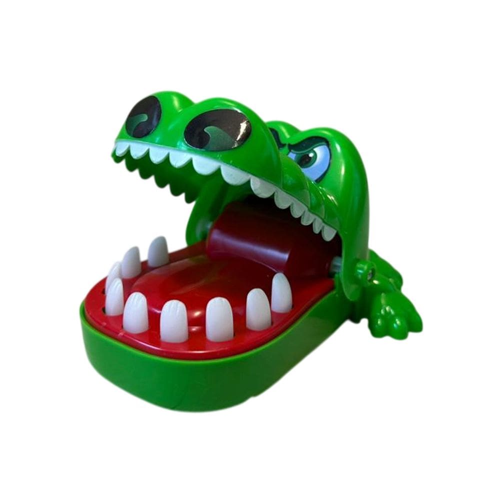 Brinquedo Jogo Crocodilo Jacaré Dente Morde Dedo Divertido