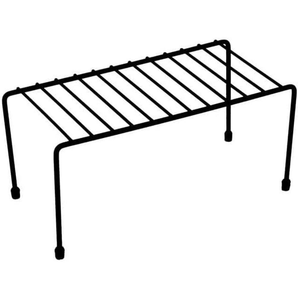 Organizador para Armário Pequeno Preto 27,5cm x13,5cmx12,8cm