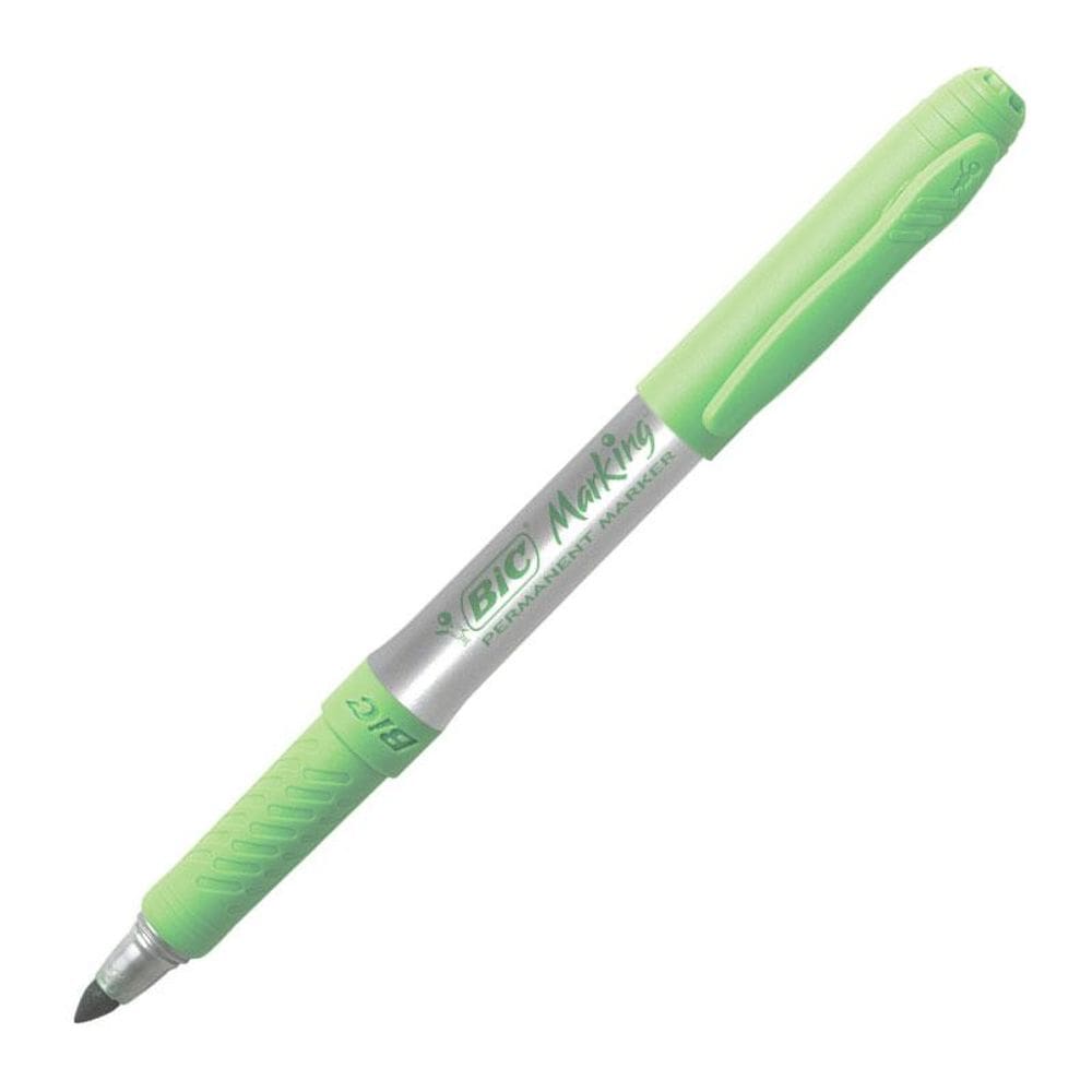 Pincel marcador permanente Marking - Verde Pastel - 971143 - Bic