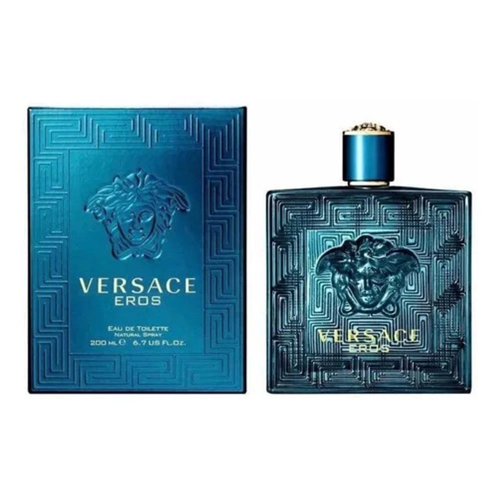 Prefume masculino Versace Eros Tradicional Eau De Toilette 200ml