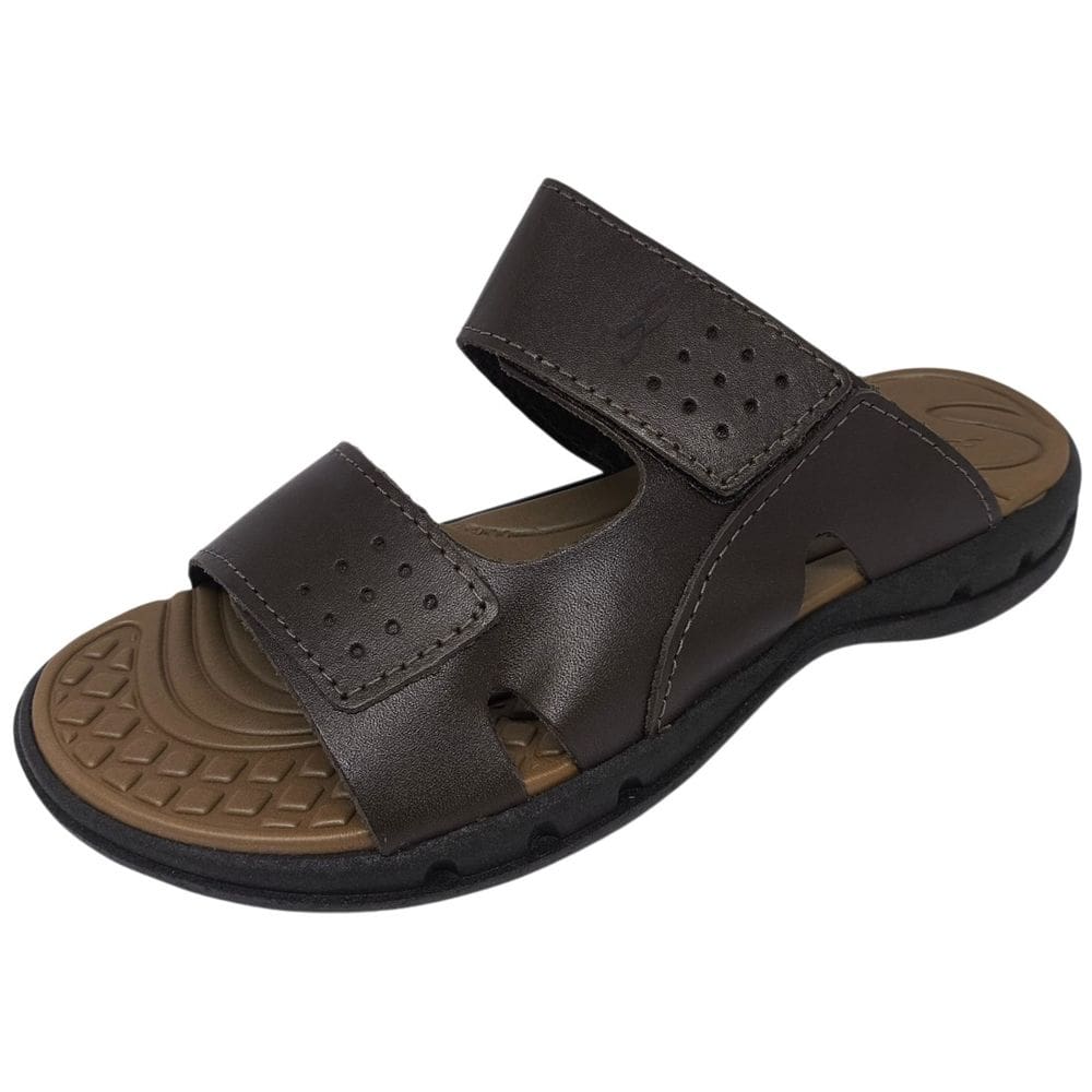 Chinelo Masculino Facil Calce Confortavel Leve Couro Itapua