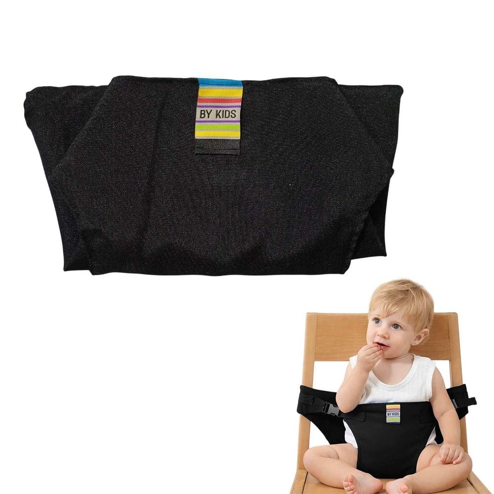 Cinto Azul Segura Bebe para Cadeira Alimentaçao Ajustavel Seguro Resistente Portatil Casa Creche Berçario
