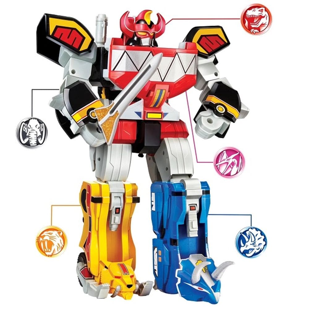 Power Rangers Dino Re-Ignition Megazord Desmontavel | Casas Bahia