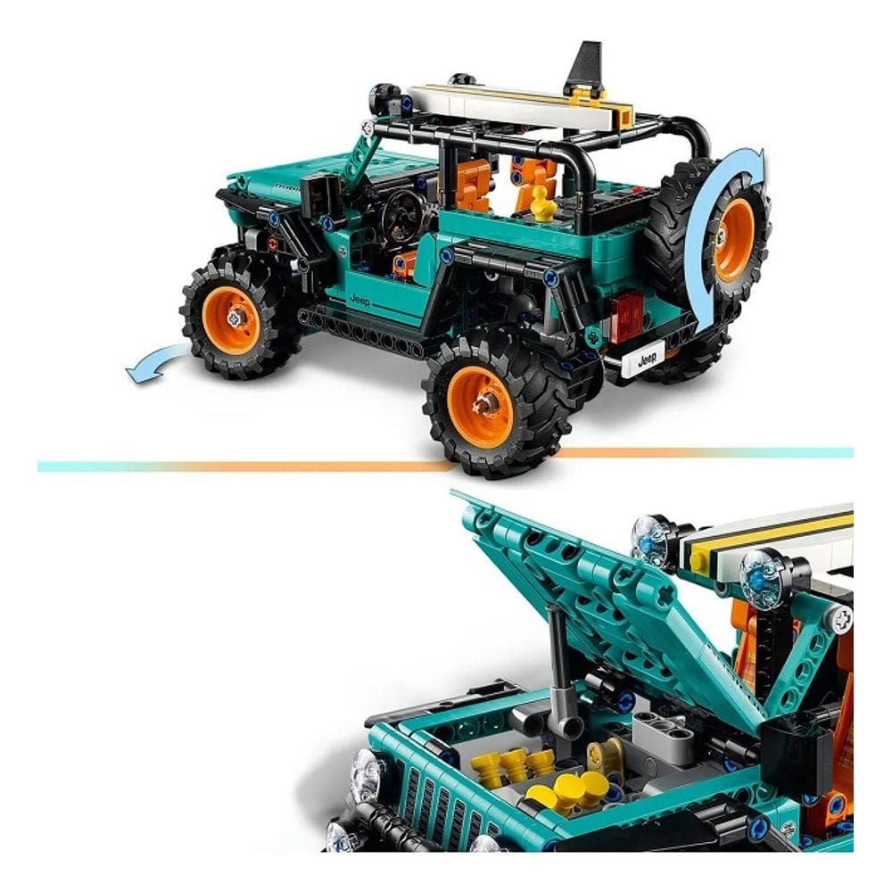 Lego 42227 Technic Suv Off-road Jeep | Casas Bahia