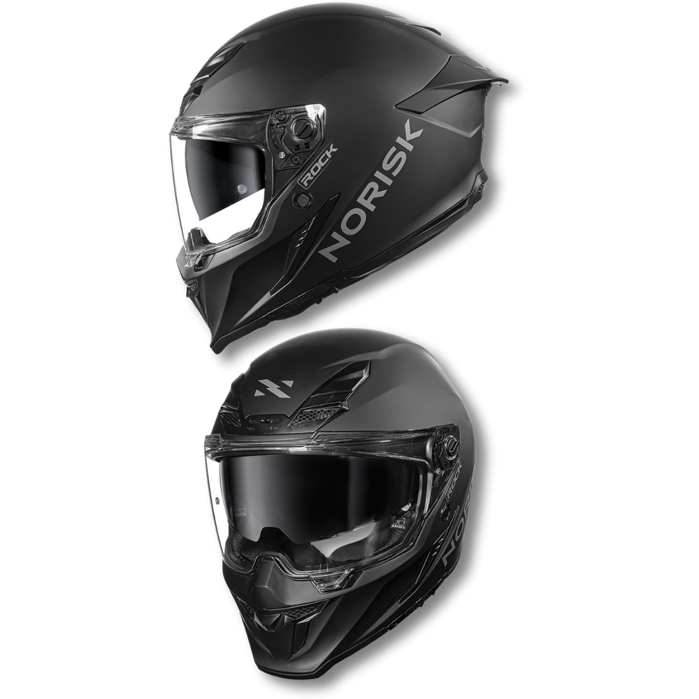 Capacete NORISK Rock Monocolor Preto Fosco | Casas Bahia