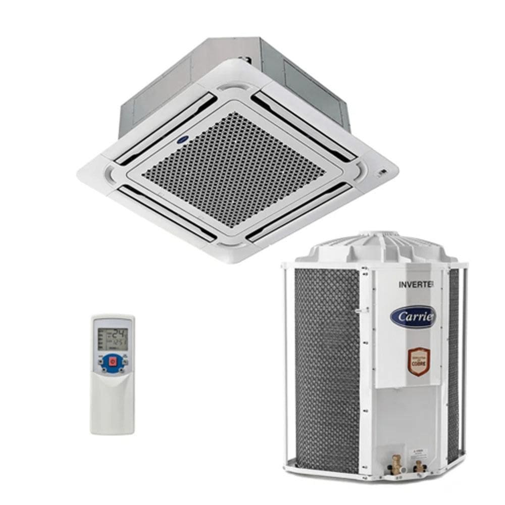 Ar Condicionado Split Cassete 60000 Btu Frio Connect - Inverter - Springer Carrier - 220v - 40kvqd60c5