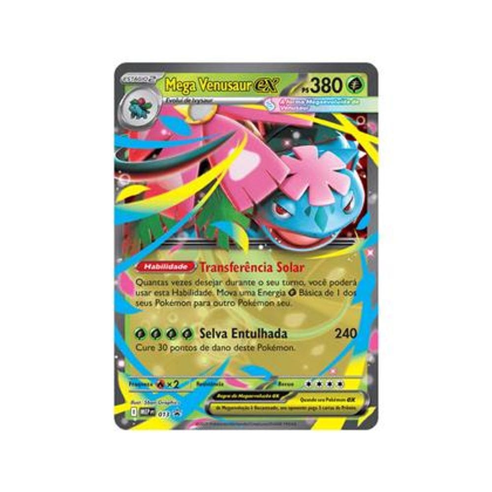 Cards - Pokemon - Premium Box Mega Venusaur | Casas Bahia