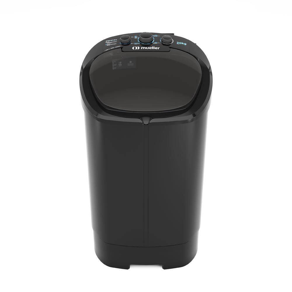 Lavadora de Roupa 20 Kg Preto Aquatec Mueller - 110v - Mlt20f