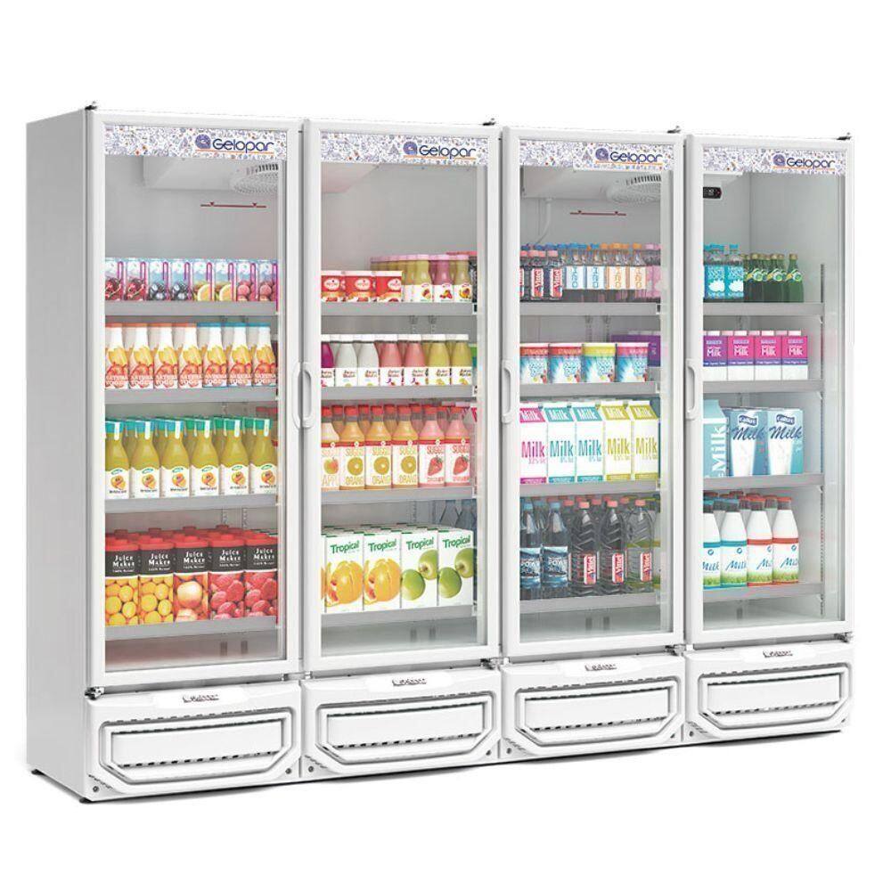 Geladeira/refrigerador 1950 Litros 4 Portas Branco - Gelopar - 220v - Gcvr-1950br