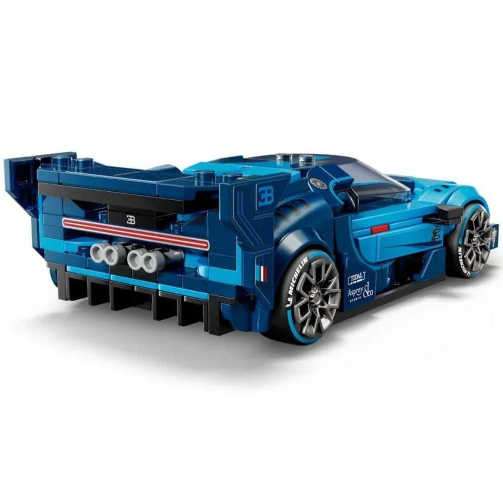 TA HEGOA 53x39 ブルー Lego Speed Champions - Carro Bugatti Vision | Casas Bahia