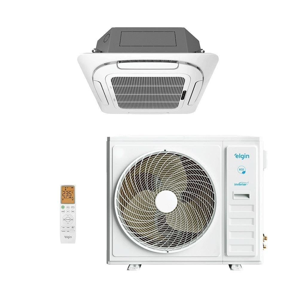 Ar Condicionado Split Cassete 60000 Btu Frio - Inverter - Elgin - 220v - Kxfi60c2wa