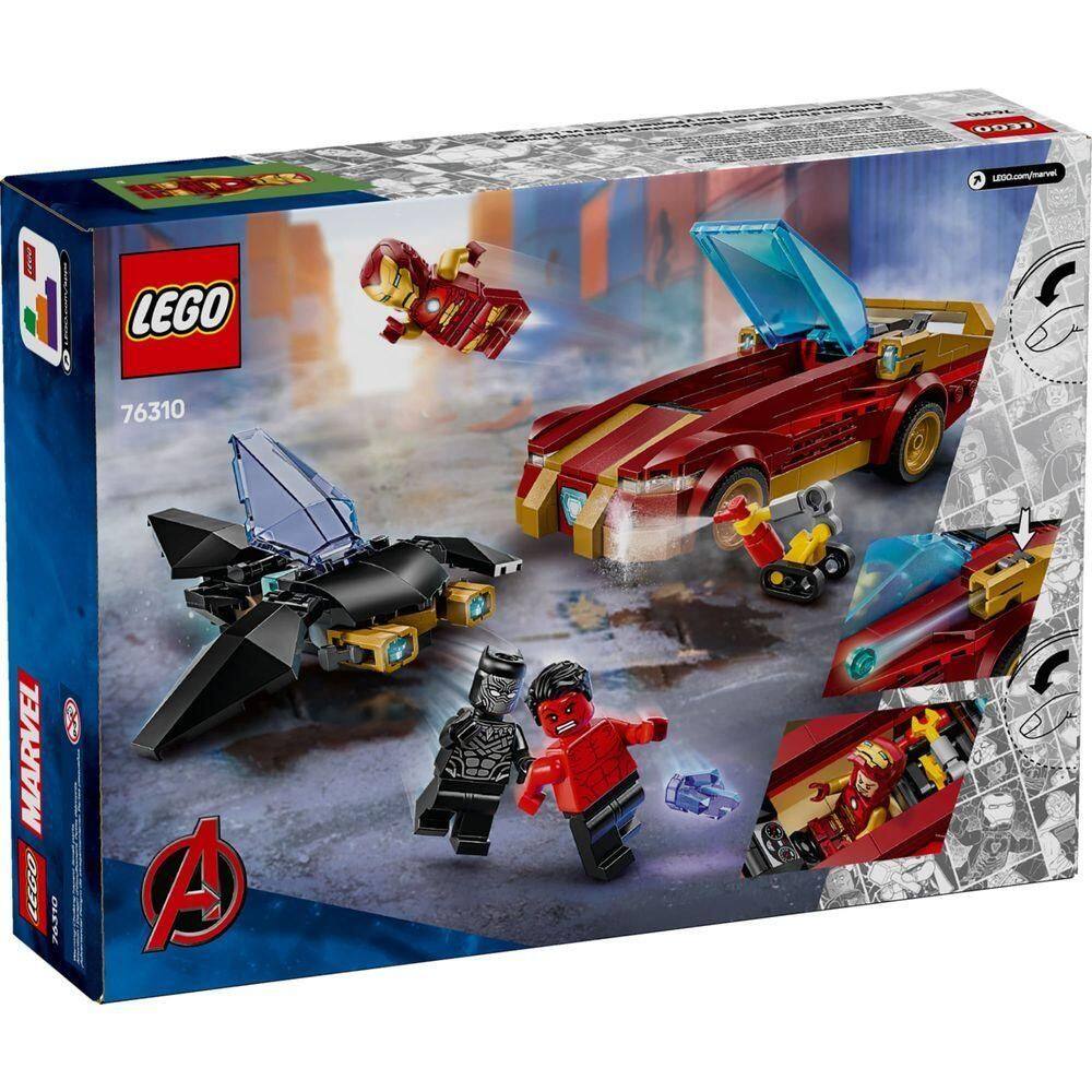 Lego Marvel Carro Homem de Ferro e Pantera | Casas Bahia