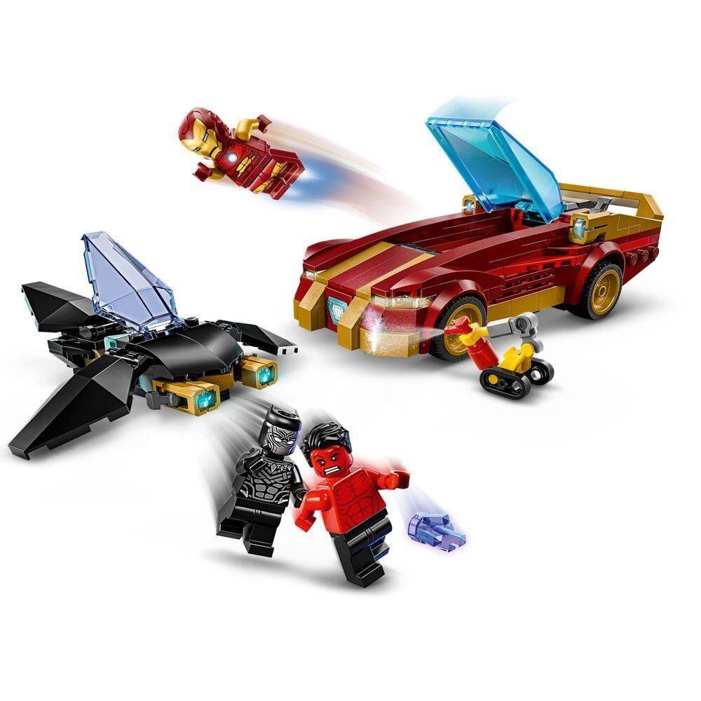 Lego Marvel Carro Homem de Ferro e Pantera | Casas Bahia