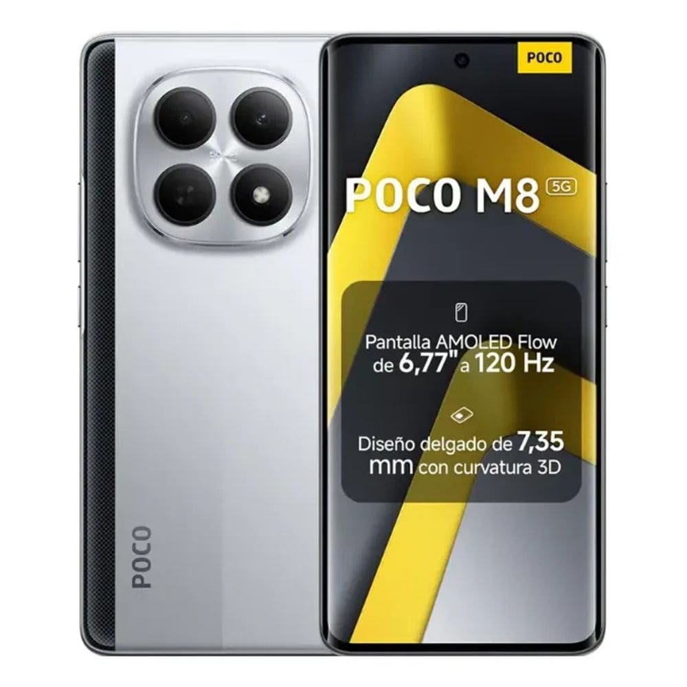 Xiaomi Poco M8 Pro 5g 256gb Prata - Dual Chip