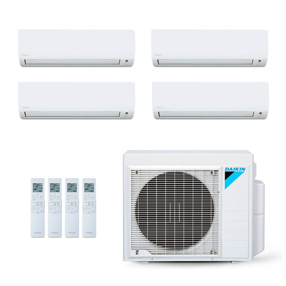 Ar Condicionado Multisplit Quad 45000 Btu(3x9000+18000) Quente/frio - Inverter - Daikin - 220v - Ctxs18pmvm Ctxs09pmvm / 4mxs34pmvm