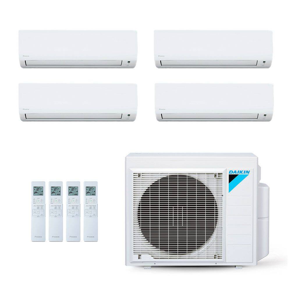 Ar Condicionado Multisplit Quad 54000 Btu(2x9000+2x18000) Quente/frio - Inverter - Daikin - 220v - Ctxs18pmvm Ctxs09pmvm / 4mxs34pmvm