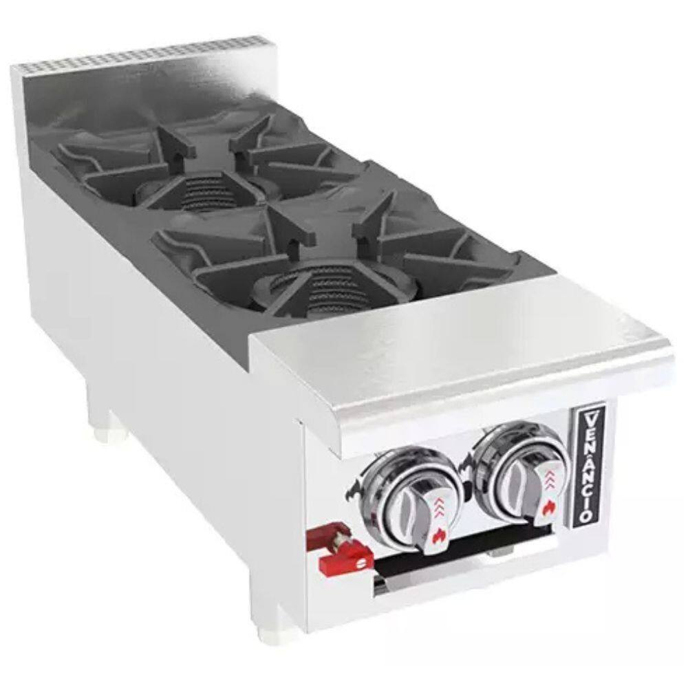 Fogão 2 Bocas Venâncio Genesis Inox - G12ct