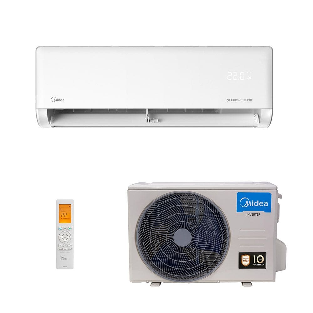 Ar Condicionado Split 12000 Btu Frio Ai Ecomaster - Inverter - Springer Midea - 220v - 42ezvcb12m5