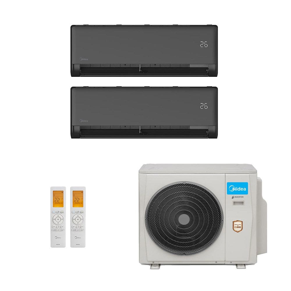 Ar Condicionado Multisplit Bi 30000 Btu(12000+18000) Quente/frio - Inverter - Springer Midea - 220v - 42mgmsb12m5 42mgmsb18m5 / 38mbmta27m5