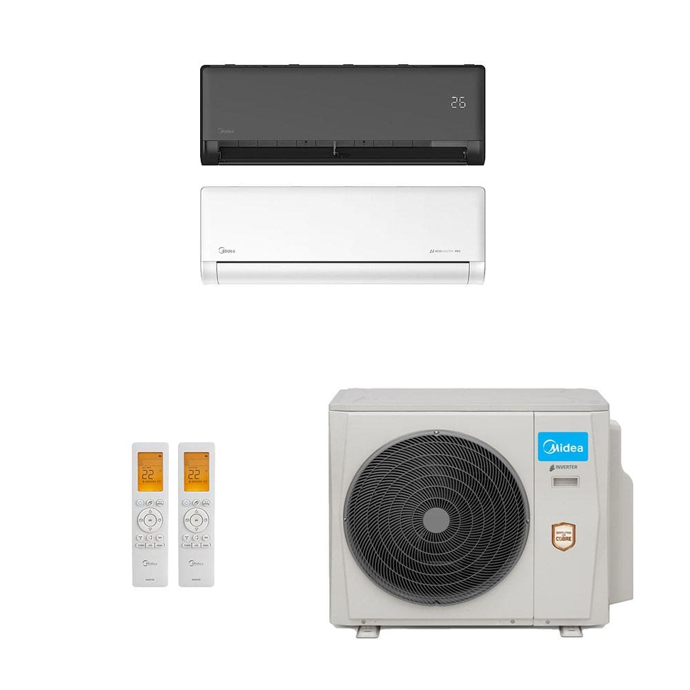 Ar Condicionado Multisplit Bi 36000 Btu(12000+24000) Quente/frio - Inverter - Springer Midea - 220v - 42mgmsb24m5 42agmsb12m5 / 38mbmpa42m5