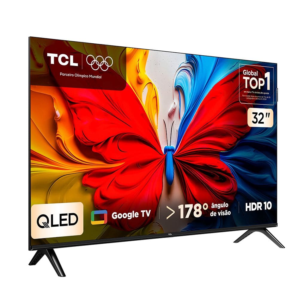Smart TV TCL 32 Polegadas QLED | Casas Bahia