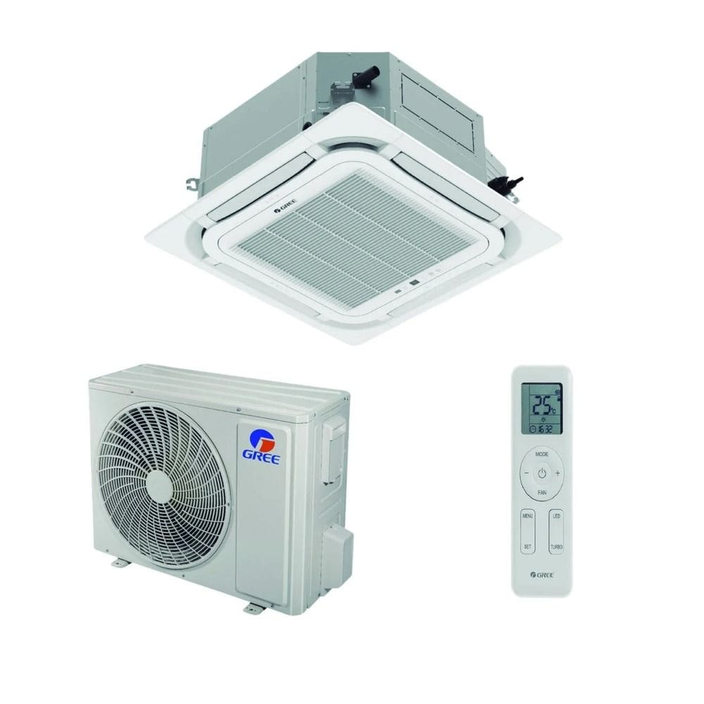 Ar Condicionado Split Cassete 54000 Btu Quente/frio G-prime Compact - Inverter - Gree - 220v - Gkc54eexk-s6dnf6a