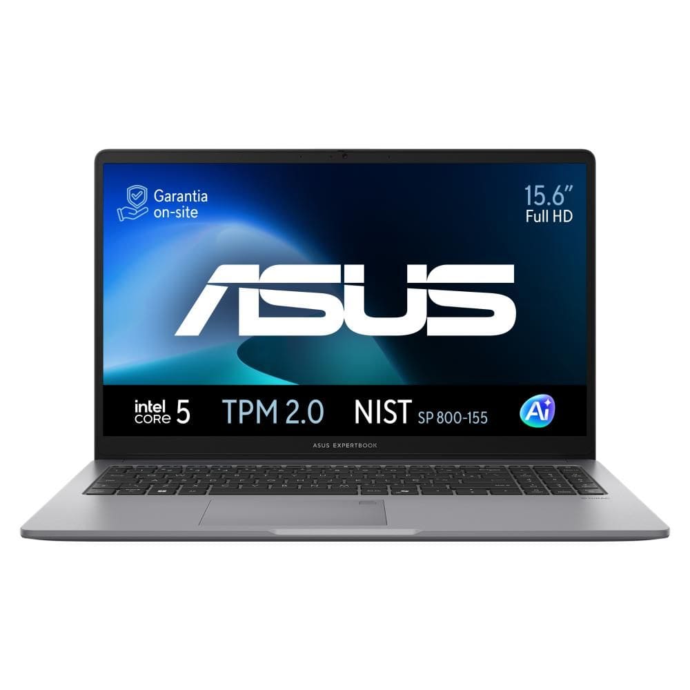 Notebook - Asus P1503cva Br-s70002 5 210h 1.60ghz 8gb 512gb Ssd Windows 11 Home Expertbook P1 15,6