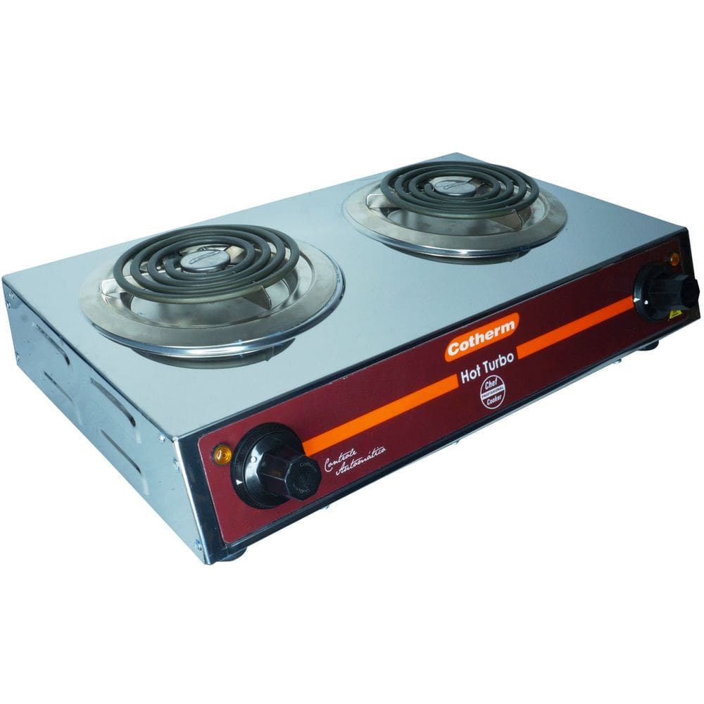 Fogão 2 Bocas Cotherm Hot Turbo Inox - 220v - 2445