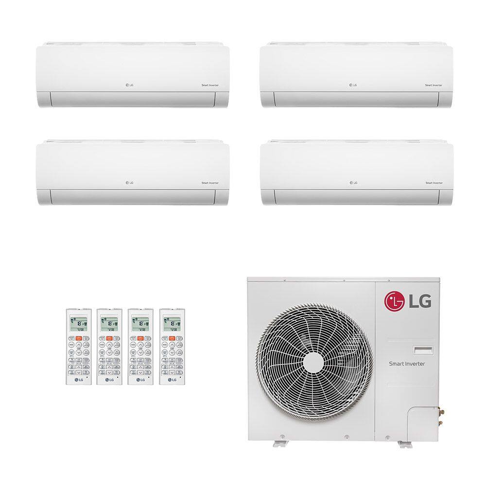 Ar Condicionado Multisplit Quad 62000 Btu(2x7000+2x24000) Frio - Inverter - LG - 220v - Amnw24gska1 Amnw07gsaa1 / Z5uq54gfb1
